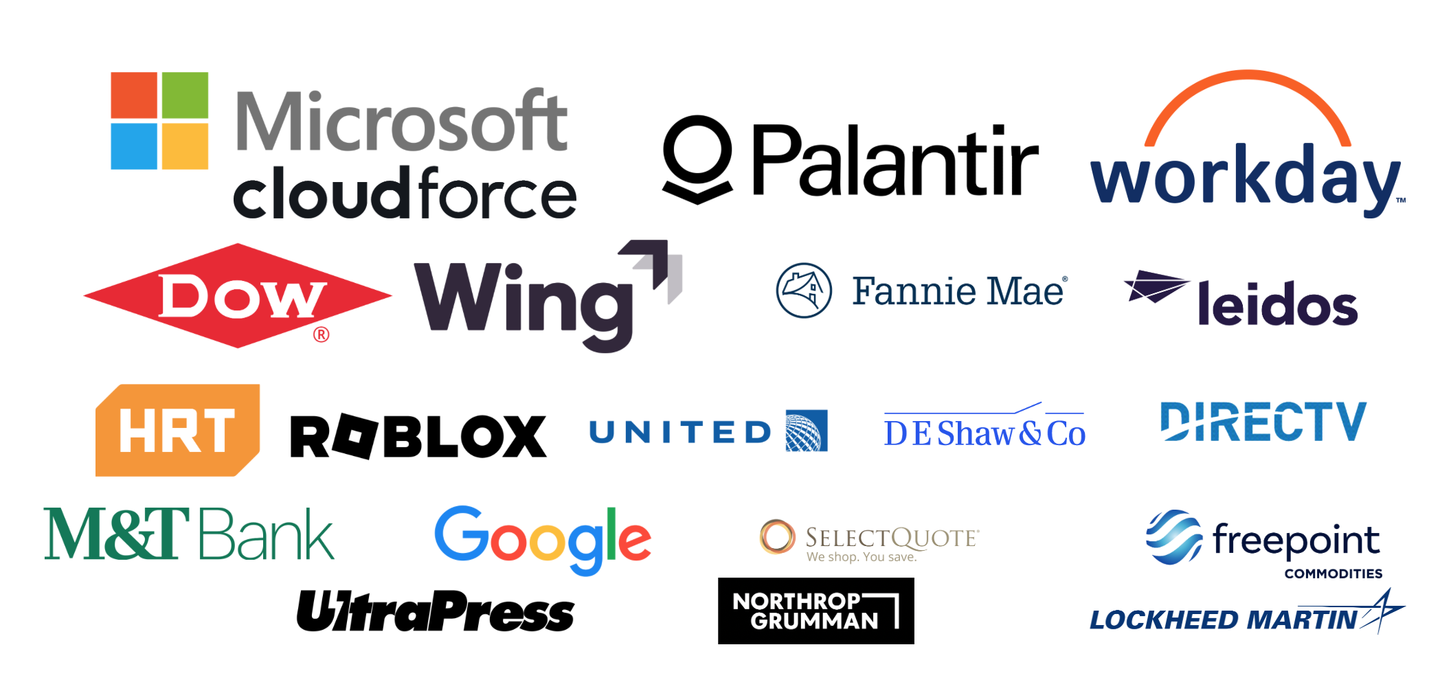 Partner company logos